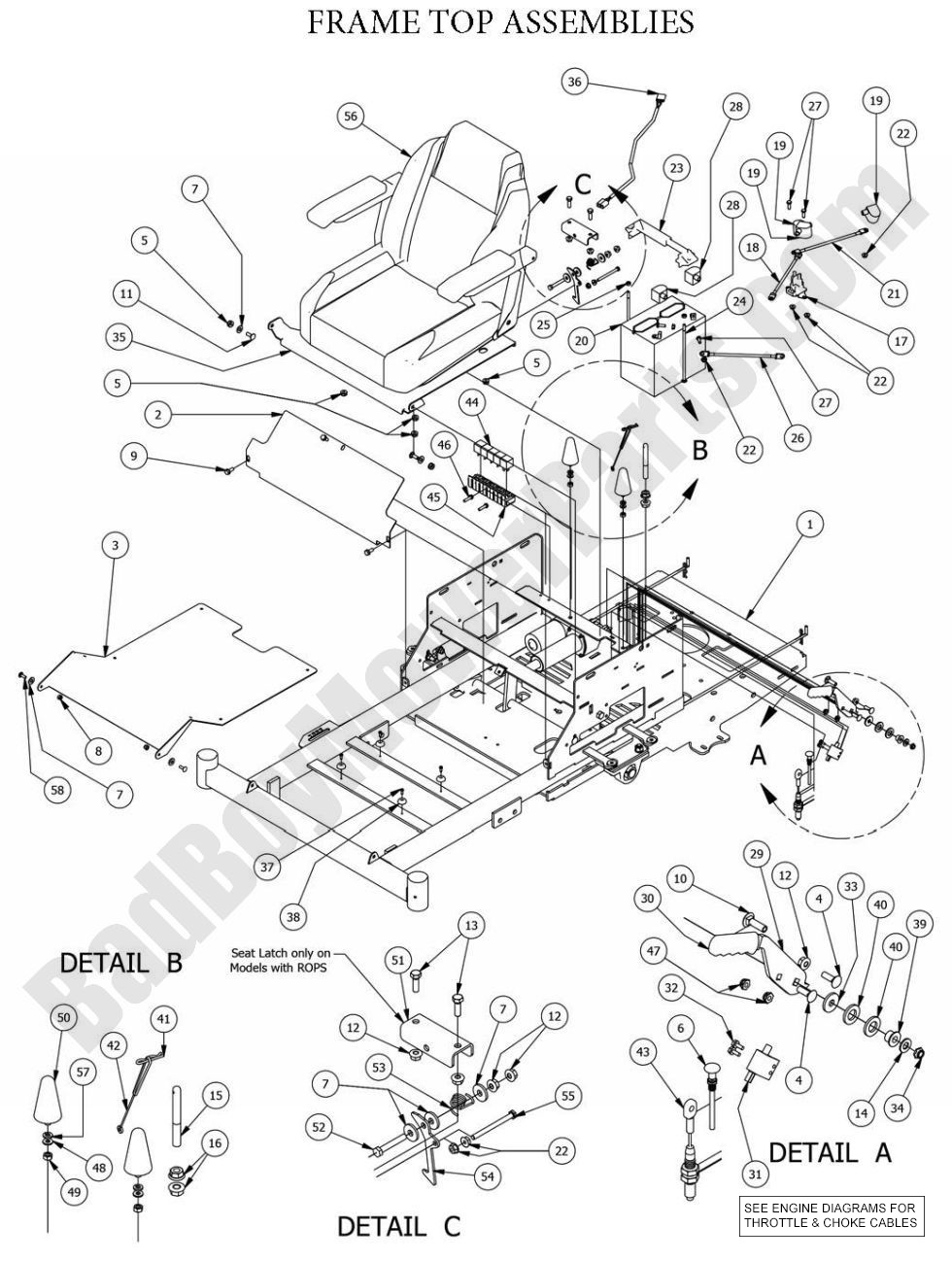 2014 ZT Elite - Top Frame Assembly